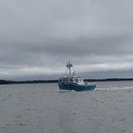 Fundy Breeze II on the water