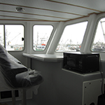 Fundy Breeze II captains chair
