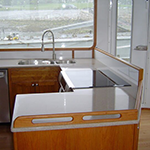 Kitchen Area on Boat