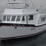 Square Kitchen Area on Boat